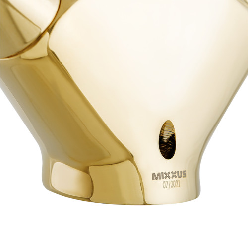 Змішувач для умивальника MIXXUS PREMIUM RETRO GOLD-161 (Колір золото) (MI5848)