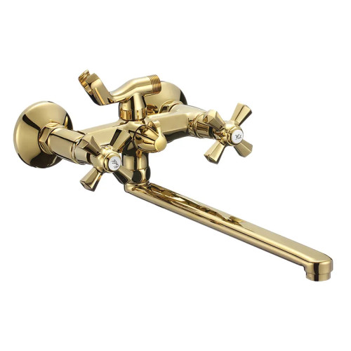 Змішувач для ванни MIXXUS PREMIUM RETRO GOLD-140 (Колір золото) (MI5849)