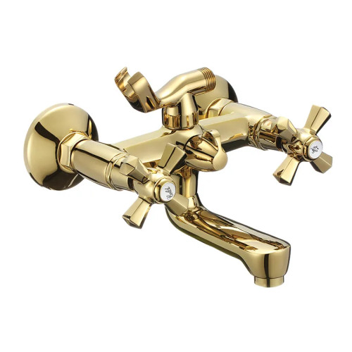 Змішувач для ванни MIXXUS PREMIUM RETRO GOLD-142 (Колір золото) (MI5850)