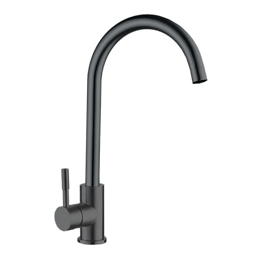 Змішувач для кухні MIXXUS SUS-011 GRAPHITE з нерж. сталі SUS304 (Колір графіт) (MI5903)