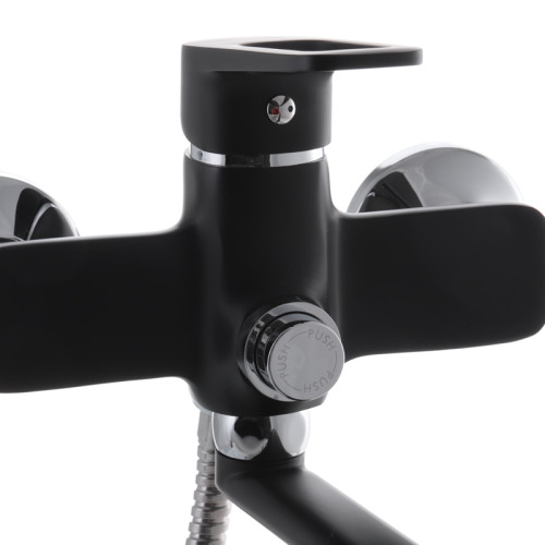 Змішувач для ванни MIXXUS NEVADA 006 EURO BLACK (Колір чорний) (MI5917)