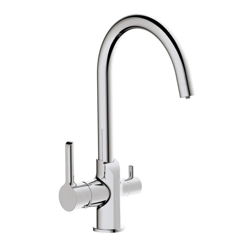 Змішувач для кухні MIXXUS PREMIUM EDEM 021 з виходом для питної води (Колір хром) (MI5923)