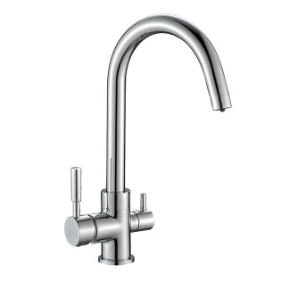 Змішувач для кухні MIXXUS PREMIUM MAFIN 021 з виходом для питної води (Колір хром) (MI5930)