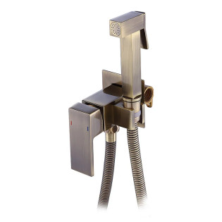 Змішувач для гігієнічного душу MIXXUS PREMIUM MARK 002 INNER BRONZE (вбудований) (Колір чорний) (MI5981)