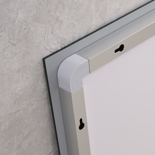 Дзеркало Mixxus WARM MR02-100x60 з Led Touch, Anti-fog, димером, регулятором яскравості, годинником (MI6003)