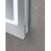 Дзеркало Mixxus STYLE MR03-80x60 з Led Touch, Anti-fog, димером, регулятором яскравості, годинником (MI6005)