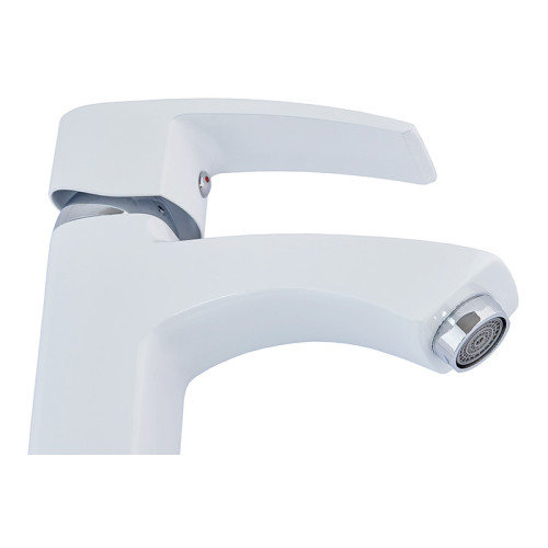 Змішувач для умивальника MIXXUS MAGNUM 001 NUT WHITE-CHROME (Колір білий/хром) (MI6201)