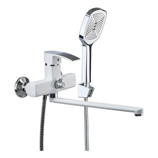 Змішувач для ванни MIXXUS MAGNUM 006 EURO WHITE-CHROME (Колір білий/хром) (MI6202)