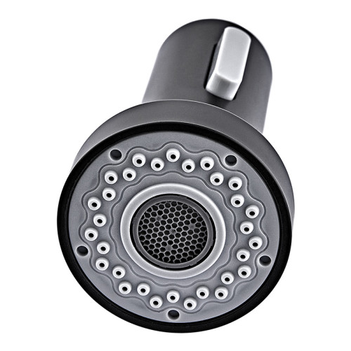Лійка для змішувача MIXXUS PS-01-BLACK з висувним виливом (Колір чорний) (MI6211)