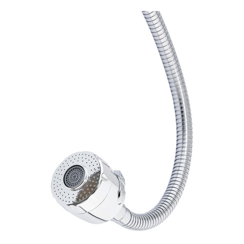 Змішувач для кухні MIXXUS PAMELA 011 NUT REFLECTOR з гнучким виливом (Колір хром) (MI6263)
