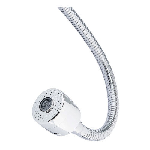 Змішувач для кухні MIXXUS PAMELA 014 NUT REFLECTOR з гнучким виливом (Колір хром) (MI6265)
