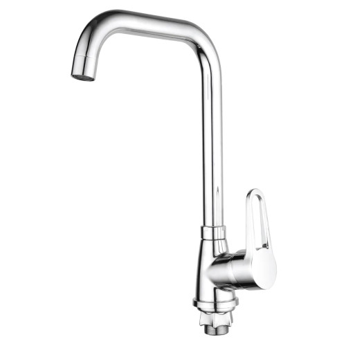 Змішувач для кухні MIXXUS ELBA 014 NUT (без підведення) (Колір хром) (MI6302)
