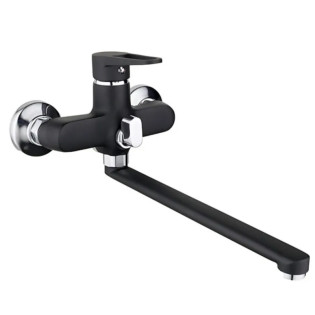 Змішувач для ванни MIXXUS ELBA 006 EURO BLACK (Колір чорний) (MI6582)