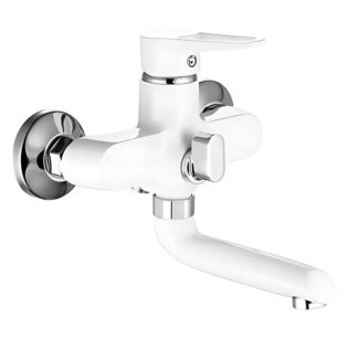 Змішувач для ванни MIXXUS ELBA 009 EURO WHITE (Колір білий) (MI6586)