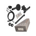 Змішувач для ванни MIXXUS PREMIUM DERBY 006 EURO BLACK (Колір чорний) (MI6602)