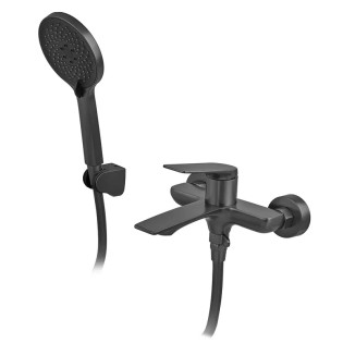 Змішувач для ванни MIXXUS PREMIUM DERBY 009 EURO BLACK (Колір чорний) (MI6603)