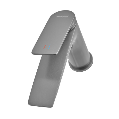 Змішувач для умивальника MIXXUS PREMIUM DERBY 001 NUT GRAPHITE (Колір графіт) (MI6607)