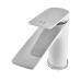 Змішувач для умивальника MIXXUS PREMIUM DERBY 001 NUT WHITE-CHROME (Колір білий/матовий хром) (MI6613)
