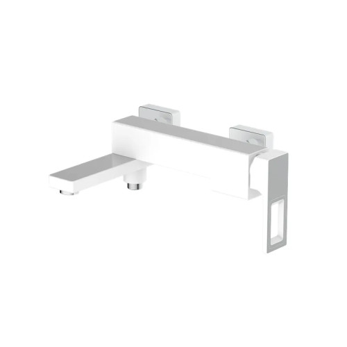 Змішувач для ванни MIXXUS PREMIUM WALTER 009 EURO WHITE-CHROME (Колір білий/матовий хром) (MI6621)