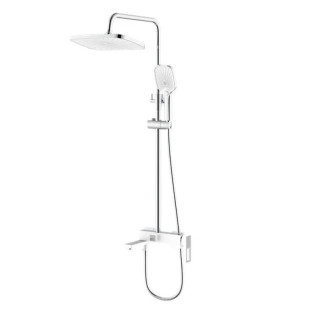 Душова колона із змішувачем MIXXUS PREMIUM WALTER 009-J WHITE-CHROME (Колір білий/матовий хром) (MI6622)