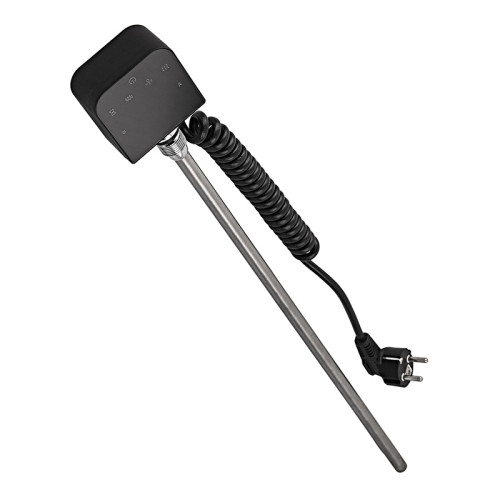 ТЭН электрический Mixxus TEH-0206 BLACK для полотенцесушителей 600W (цвет черный) (MI6632)