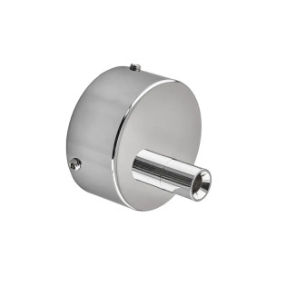 Чашка декоративна Mixxus TCC-01 CHROME (кругла) для маскування кабелю (колір хром) (MI6637)