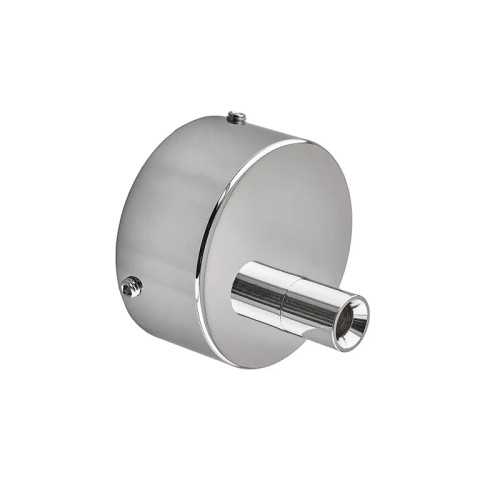 Чашка декоративна Mixxus TCC-01 CHROME (кругла) для маскування кабелю (колір хром) (MI6637)