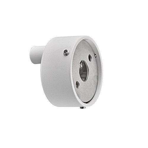 Чашка декоративная Mixxus TCC-01 WHITE (круглая) для маскировки кабеля (цвет белый) (MI6639)