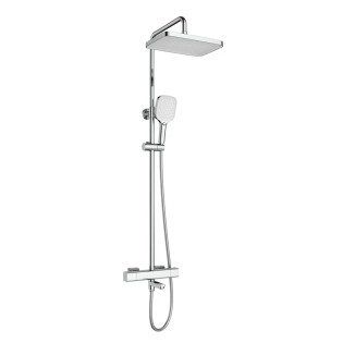 Душова колона MIXXUS PREMIUM VIRGO 009-J із термостат. змішувачем, 3 функції (Колір хром) (MI6645)