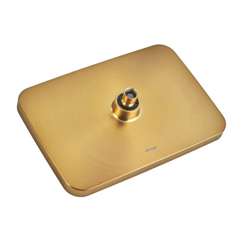 Душова колона MIXXUS PREMIUM VIRGO 009-J BRUSHED GOLD із термостат. змішувачем, 3 функції (Колір матове золото) (MI6649)