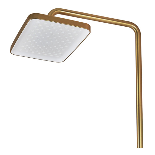 Душова колона MIXXUS PREMIUM VIRGO 009-J BRUSHED GOLD із термостат. змішувачем, 3 функції (Колір матове золото) (MI6649)
