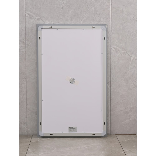Дзеркало Mixxus HARD MR06-50x80-CASE з Led Touch, Anti-fog, димером, регулятором яскравості, годинником (MI6657)