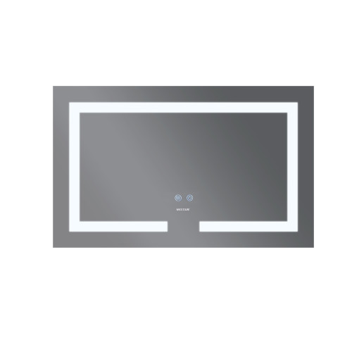 Дзеркало Mixxus HARD MR07-80x50 з Led Touch, Anti-fog, димером, регулятором яскравості (MI6658)
