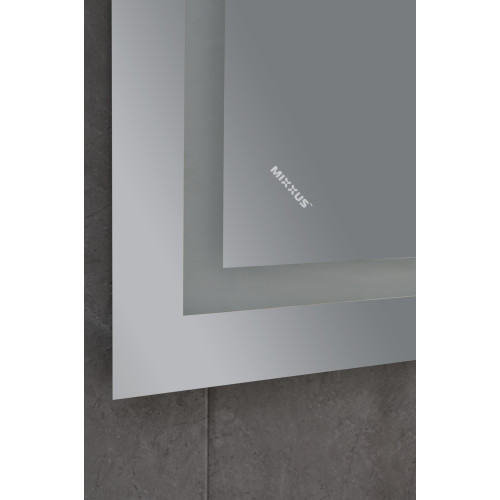 Дзеркало Mixxus TALL MR08-80x60-Reverse з Led Touch, Anti-fog, димером, регулятором яскравості (MI6659)