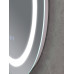 Дзеркало Mixxus PLAIN MC02-60-CASE з Led Touch, Anti-fog, димером, регулятором яскравості, годинником (MI6661)