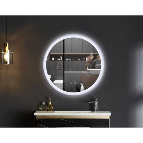 Зеркало Mixxus PLAIN MC11-60 с Led Touch, Anti-fog, димером, регулятором яркости (MI6663)