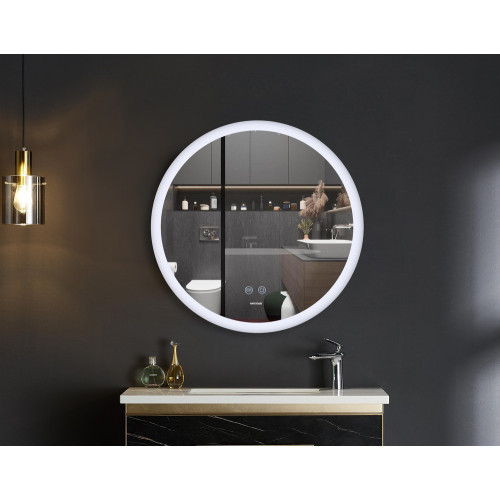 Зеркало Mixxus PLAIN MC11-60 с Led Touch, Anti-fog, димером, регулятором яркости (MI6663)