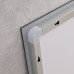 Дзеркало Mixxus WARM MR02-90x70 з Led Touch, Anti-fog, димером, регулятором яскравості, годинником (MI6673)