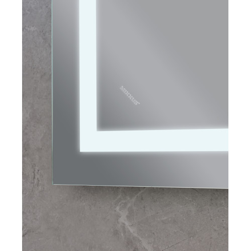 Дзеркало Mixxus WARM MR12-90x70-Reverse з Led Touch, Anti-fog, димером, регулятором яскравості (MI6675)