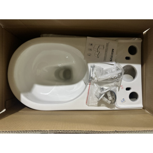 Унітаз-компакт MIXXUS BEVEL-0407-T1 630х350х795mm система змиву TORNADO 1.0 (MI6690)