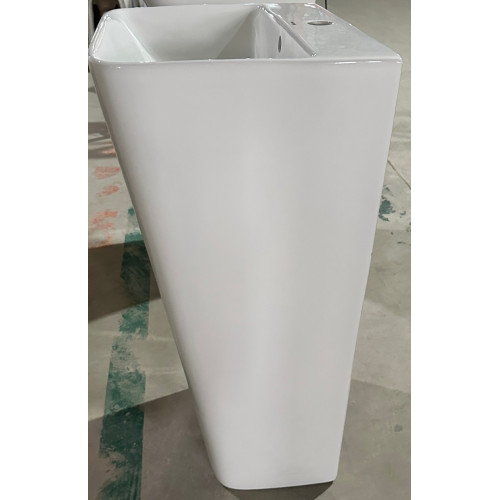 Раковина моноблок MIXXUS STYLE-1101 440х380х830mm (отвір під змішувач, перелив) (MI6696)