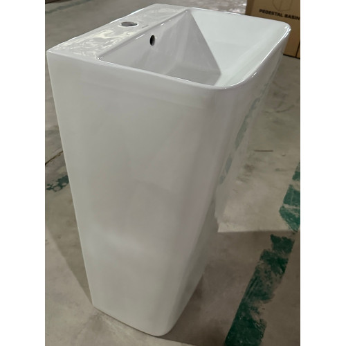 Раковина моноблок MIXXUS STYLE-1101 440х380х830mm (отвір під змішувач, перелив) (MI6696)