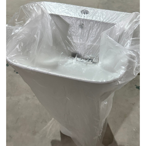 Раковина моноблок MIXXUS BEVEL-1101 450х435х830mm (отвір під змішувач, перелив) (MI6697)
