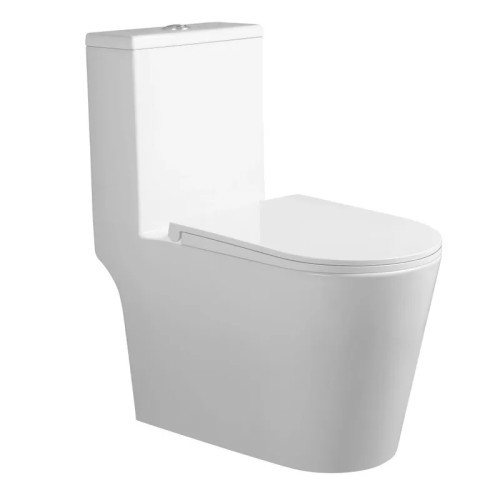 Унітаз моноблок Mixxus BEVEL-0406-T1 690х360х790mm, система змиву TORNADO 1.0 (MI6729)
