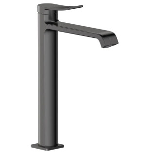 Змішувач для умивальника MIXXUS PREMIUM DALI 001 HIGH NUT GRAPHITE (Колір графіт) (MI6757)