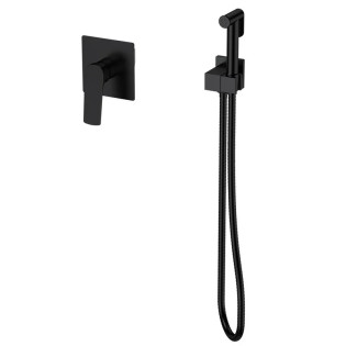 Змішувач для гігієнічного душу MIXXUS PREMIUM MONE 002 INNER BLACK (вбудований) (Колір чорний) (MI6779)