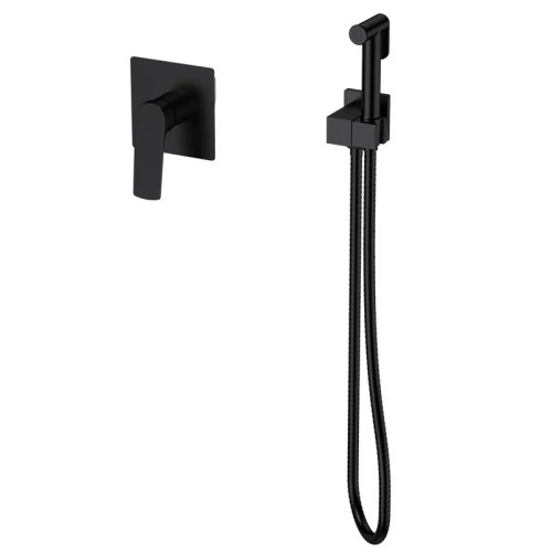Змішувач для гігієнічного душу MIXXUS PREMIUM MONE 002 INNER BLACK (вбудований) (Колір чорний) (MI6779)