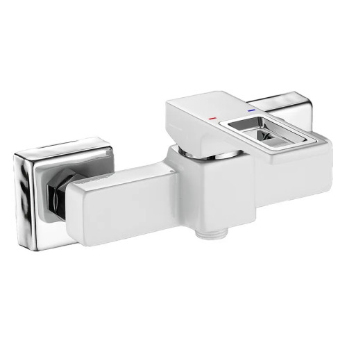 Змішувач для душу MIXXUS PREMIUM DANTE 003 WHITE-CHROME (Колір білий/матовий хром) (MI6793)