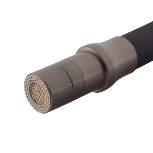 Змішувач для кухні MIXXUS PREMIUM ROSSI 017 GRAPHITE REFL.BLACK (Колір графіт + вилив чорний) (MI6829)