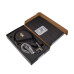 Змішувач для кухні MIXXUS PREMIUM ROSSI 017 GRAPHITE REFL.BLACK (Колір графіт + вилив чорний) (MI6829)